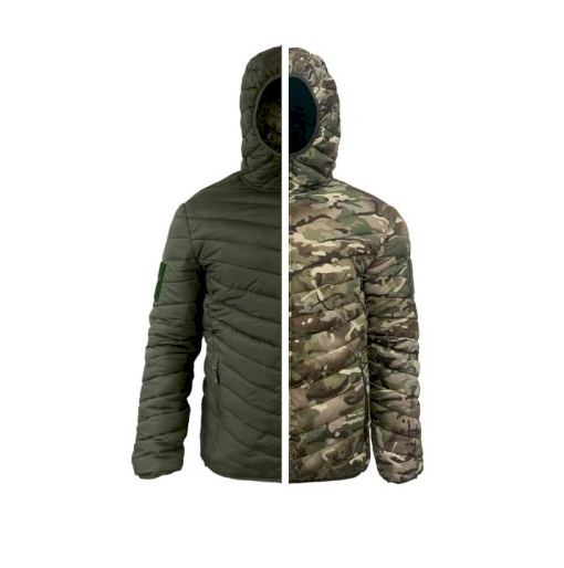 Kurtka dwustronna REVERSE olive/mc camo