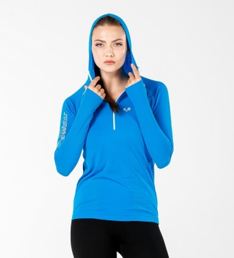 MERINO Docca - Sportowy Bluza z Kapturem